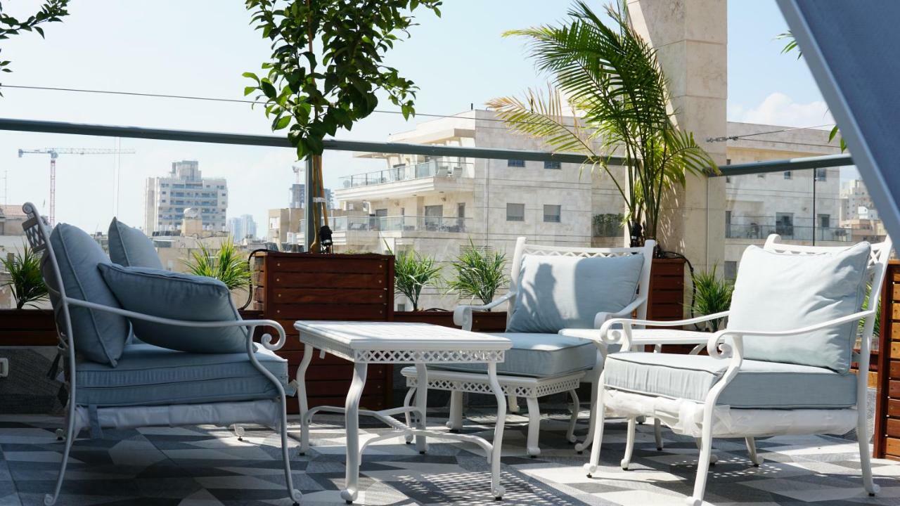 Luxury Rooftop Apartment In เนทันยา ภายนอก รูปภาพ